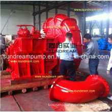 Sea Sand Dredge Diesel Horizotnal Sand Suction Gravel Pump